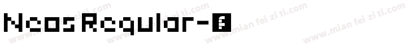 Neos Regular字体转换